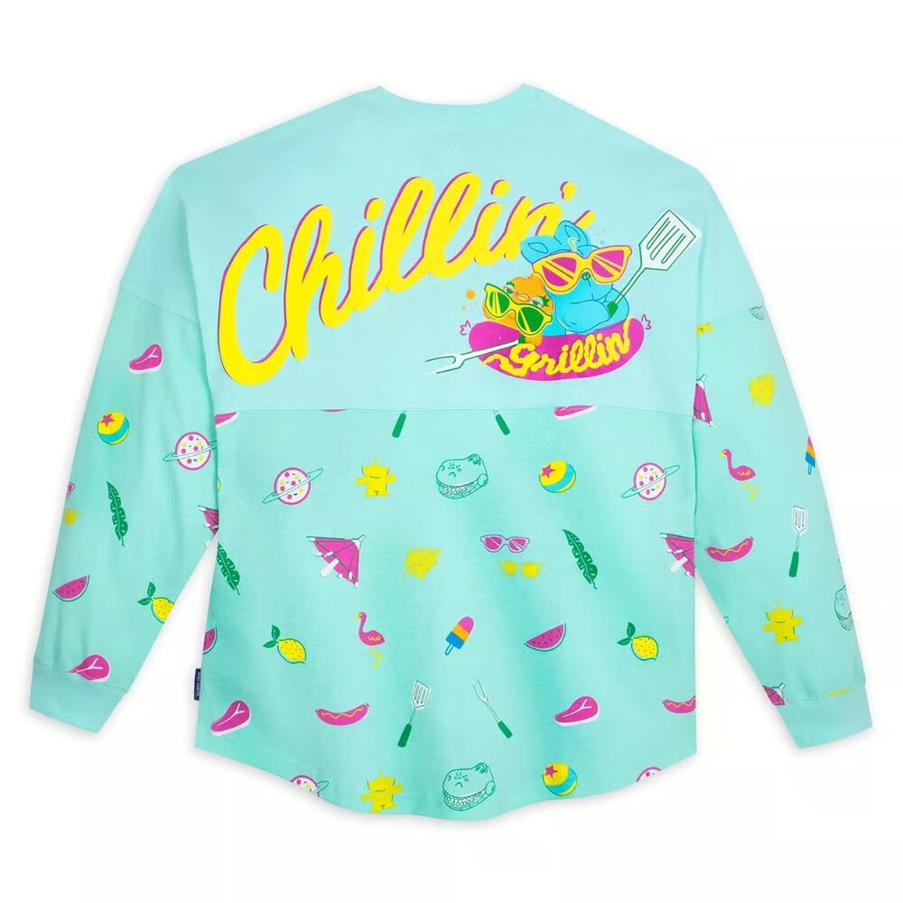 Disney Toy Story Spirit Jersey XL Reach for the Fries Chillin Grillin NWT